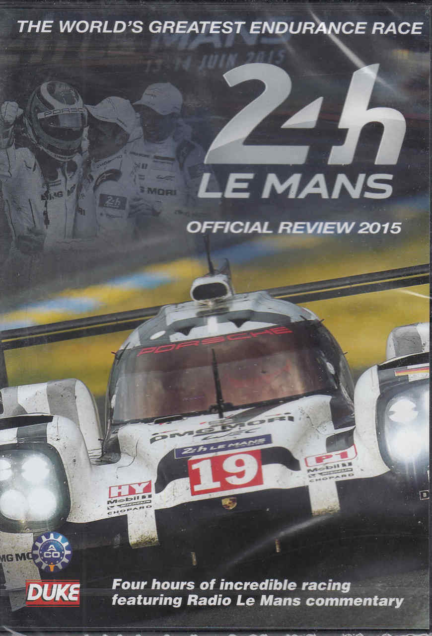 Le Mans 2015 The Official Review DVD  - front