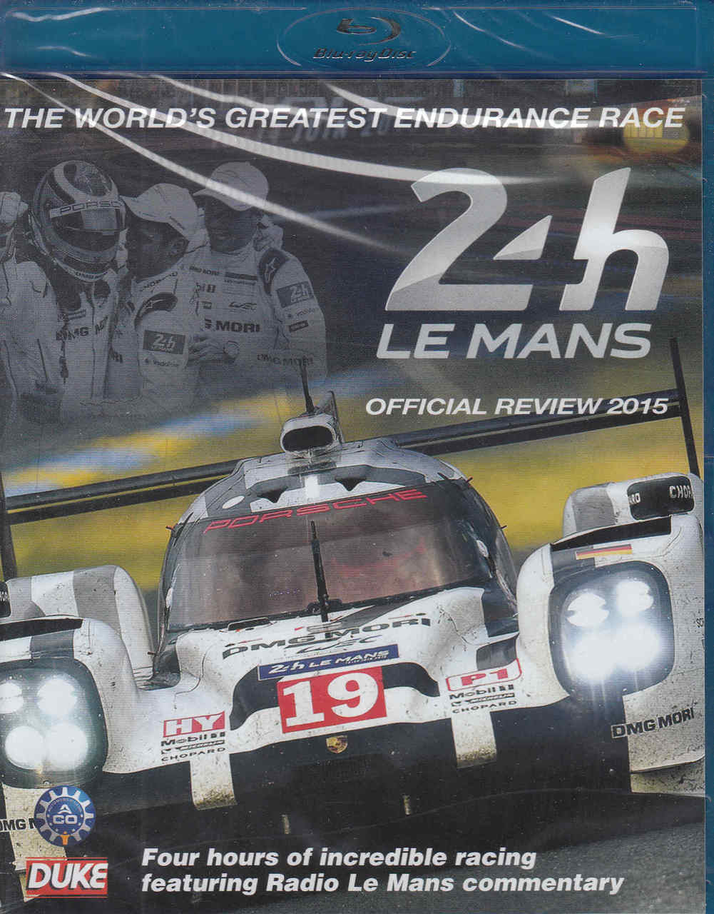 Le Mans 2015 The Official Review Bluray - front