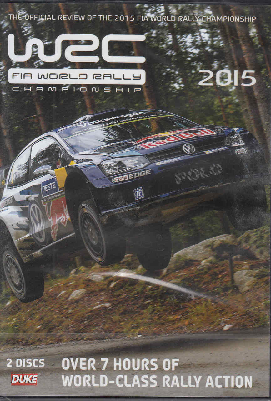 WRC FIA World Rally Championship 2015 DVD - front