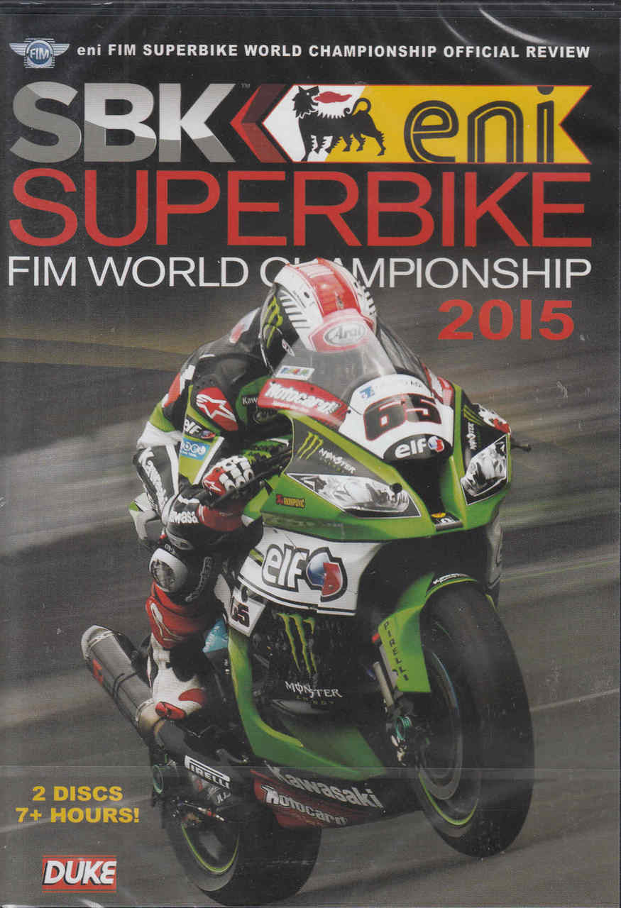 SBK Superbike FIM World Championship 2015 DVD ( 5017559126162) - front
