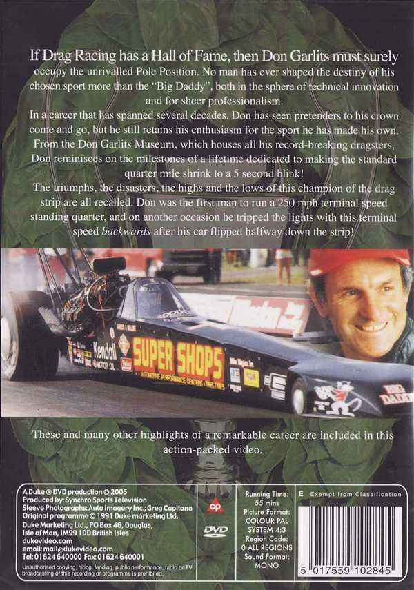 Champion Don Garlits: Profile of a Legend DVD