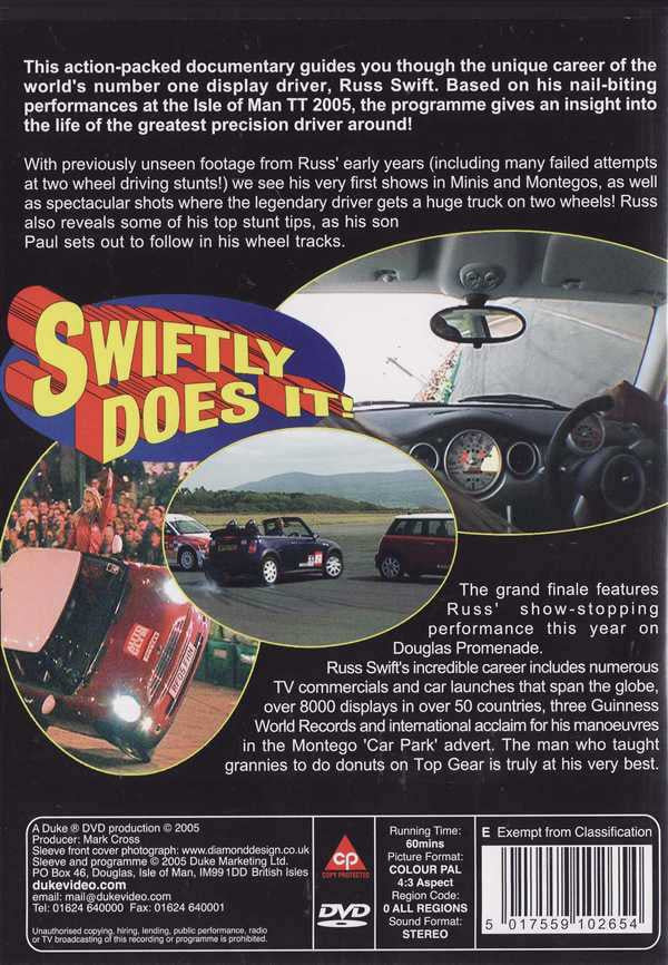 Swiftly Does It!: The Russ Swift Story DVD