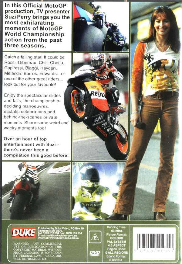 MotoGP Moments: Suzi Perry's Greatest DVD