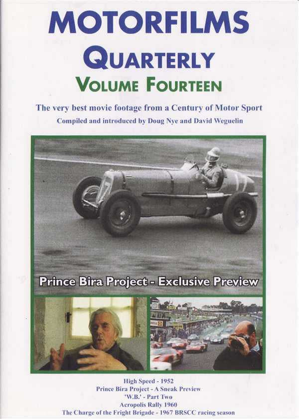 Motorfilms Quarterly Volume Fourteen DVD
