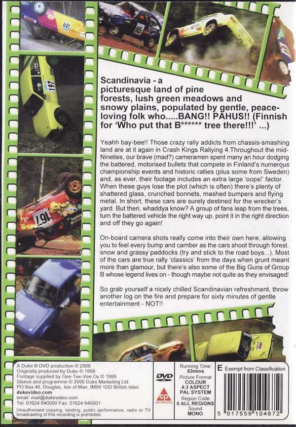 Crash Kings Rallying 4 DVD