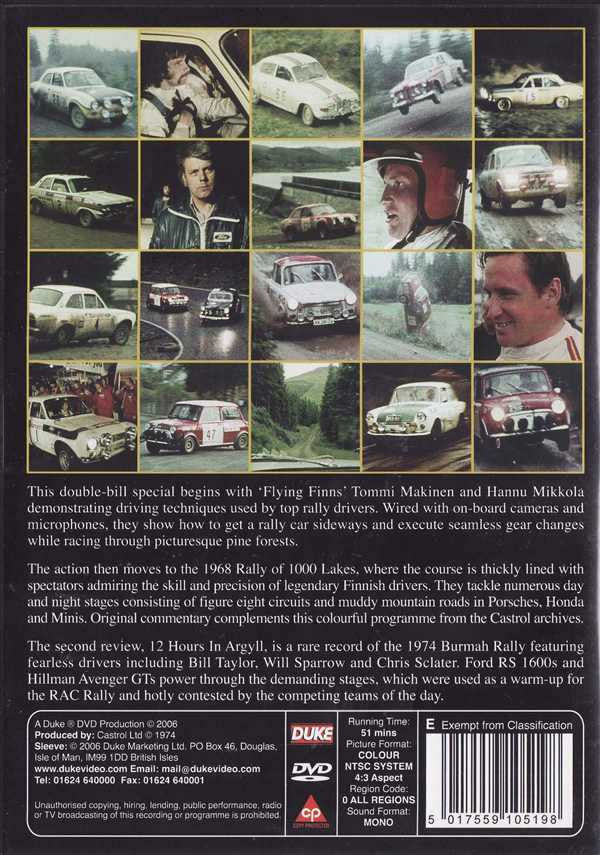 Flying Finns And 12 Hours In Argyll DVD