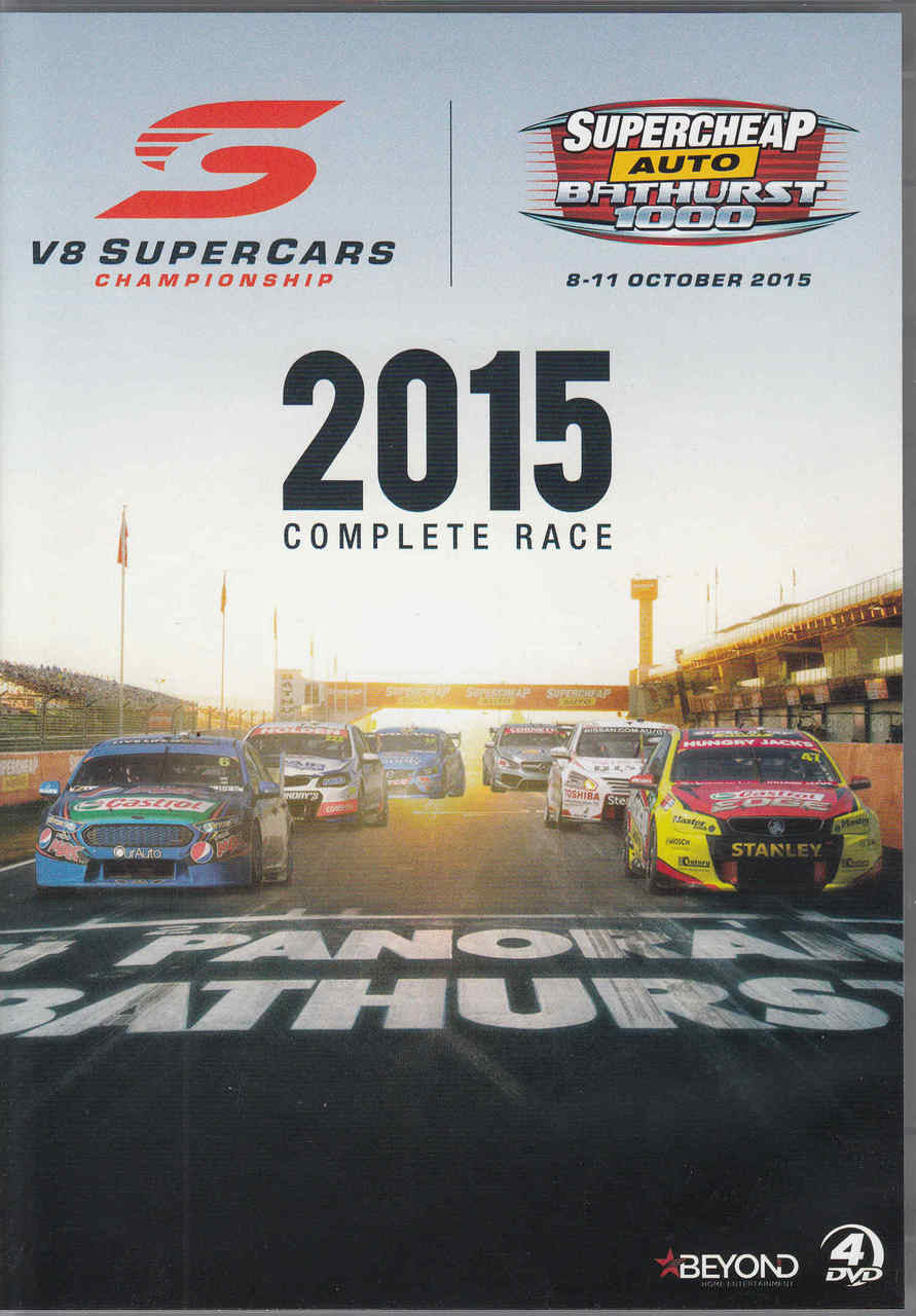 Bathurst 2015 Complete Race DVD - front