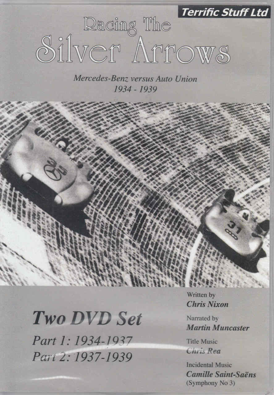 Racing The Silver Arrows: Mercedes-Benz versus Auto Union 1934 - 1939 2-disc DVD Set  - front