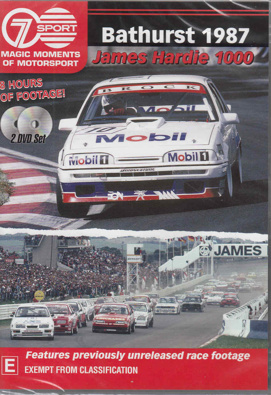 Magic Moments Of Motorsport : Bathurst 1987: James Hardie 1000 DVD - front