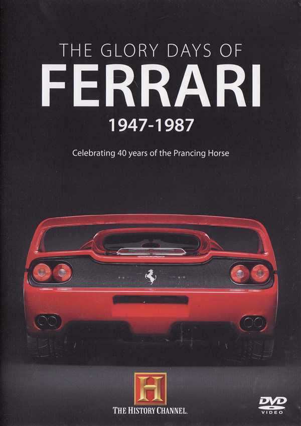 The Glory Days of Ferrari 1947 - 1987 DVD