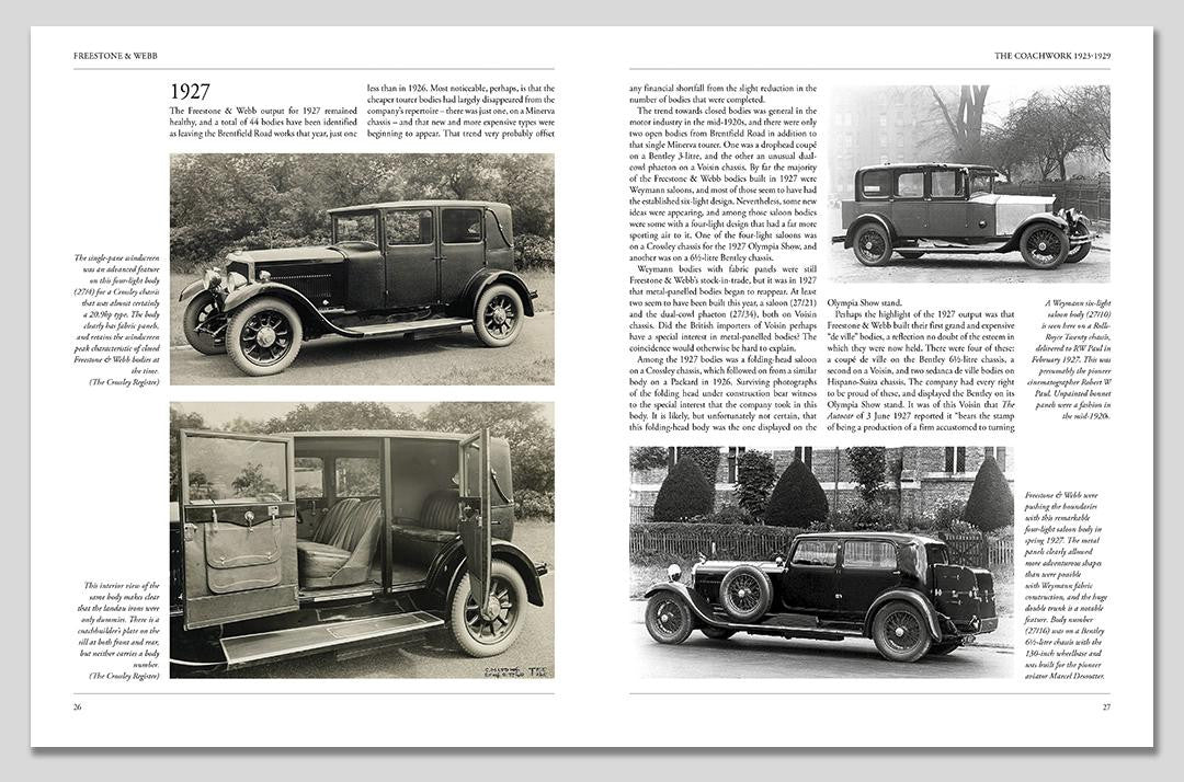 Freestone & Webb, 1923-1958 - The Story of a British Coachbuilder (James Taylor) (9781906133986)