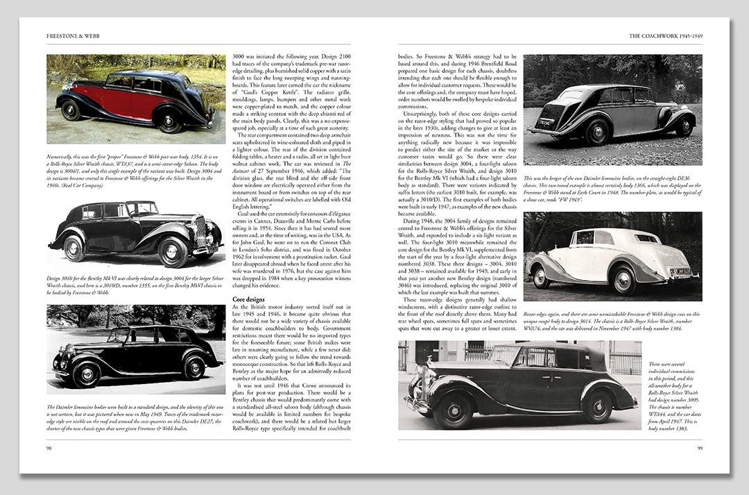 Freestone & Webb, 1923-1958 - The Story of a British Coachbuilder (James Taylor) (9781906133986)