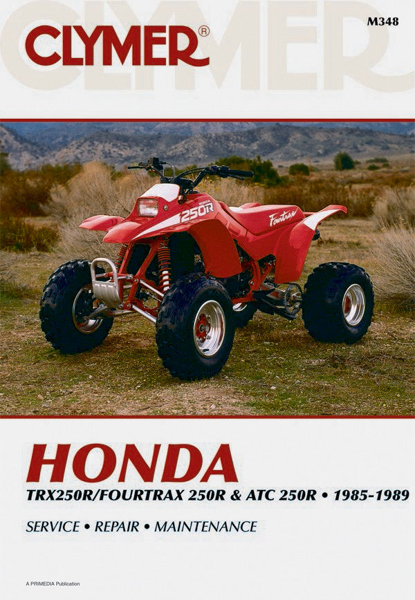 Honda TRX250R/Fourtrax & ATC 250R 1985–1989 service repair manual cover