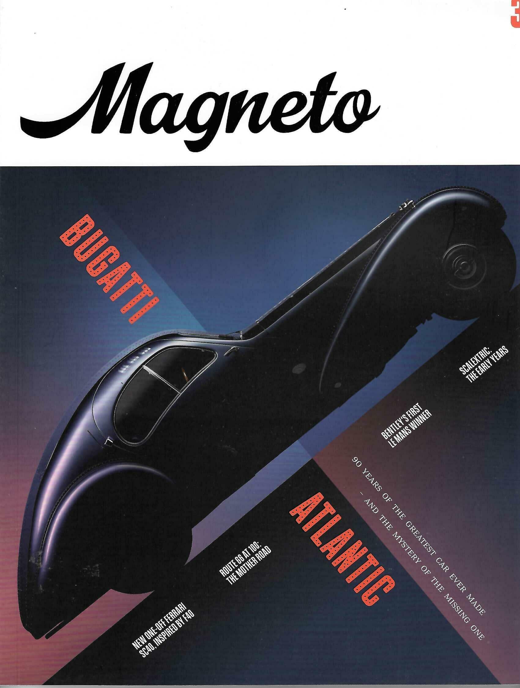 Magneto Magazine Issue 30 (Summer 2026) – Bugatti Atlantic