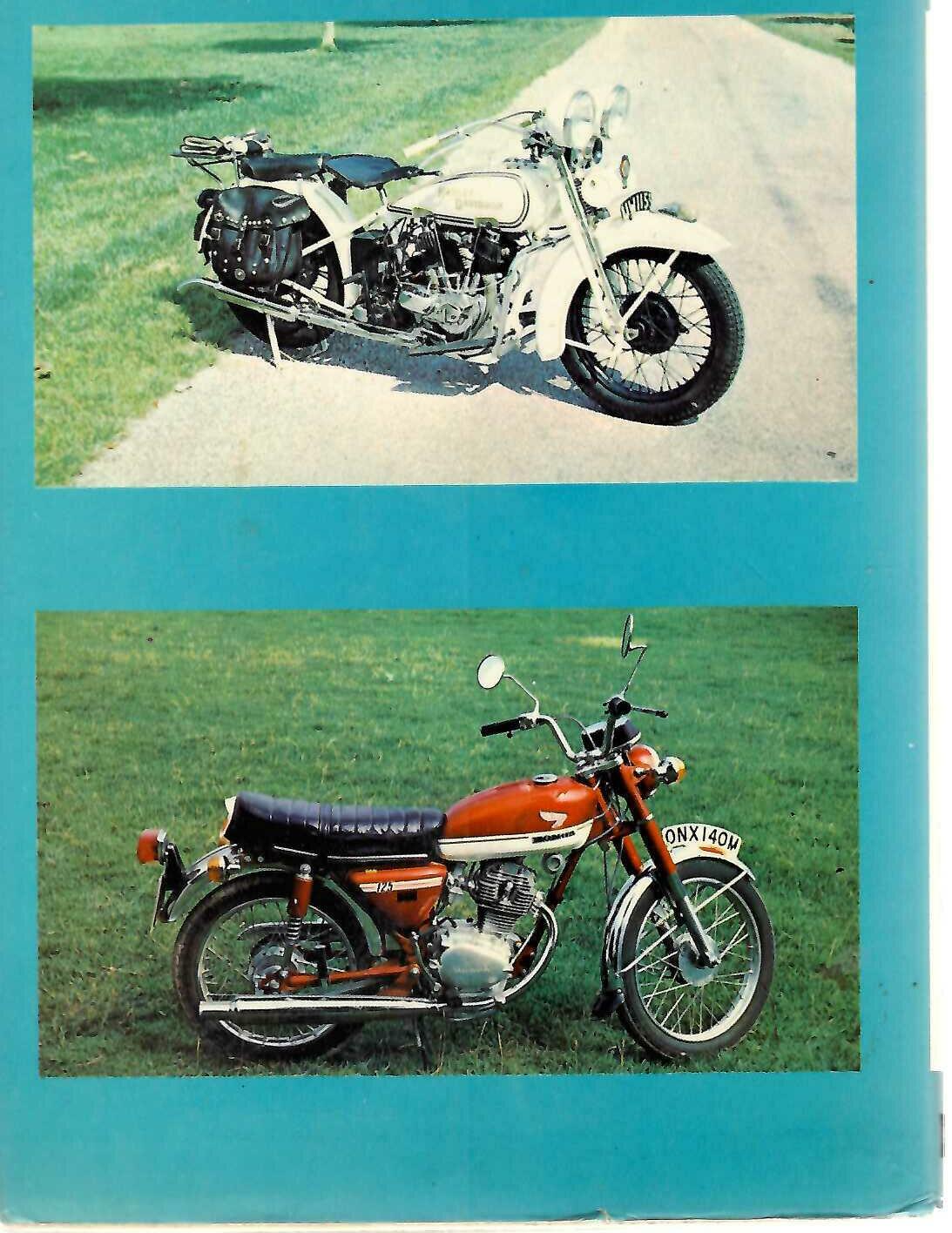 Motor Cycles in Colour - Eric E. Thompson (1974 First Edition Hardcover)