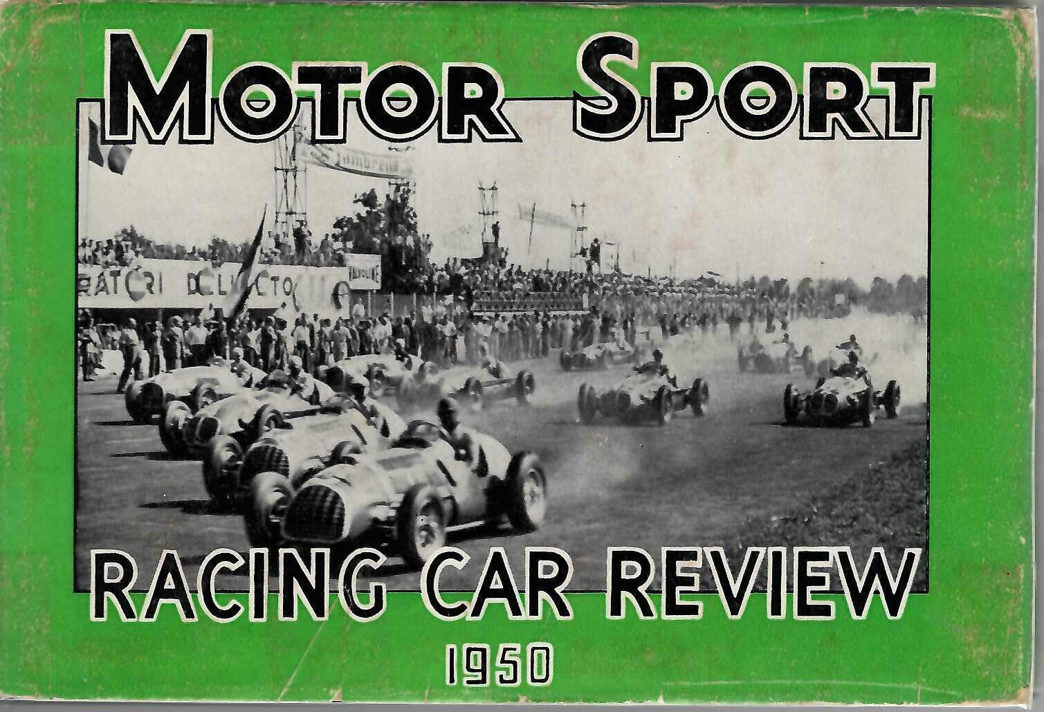 Motor Sport Racing Car Review 1950 – Denis Jenkinson