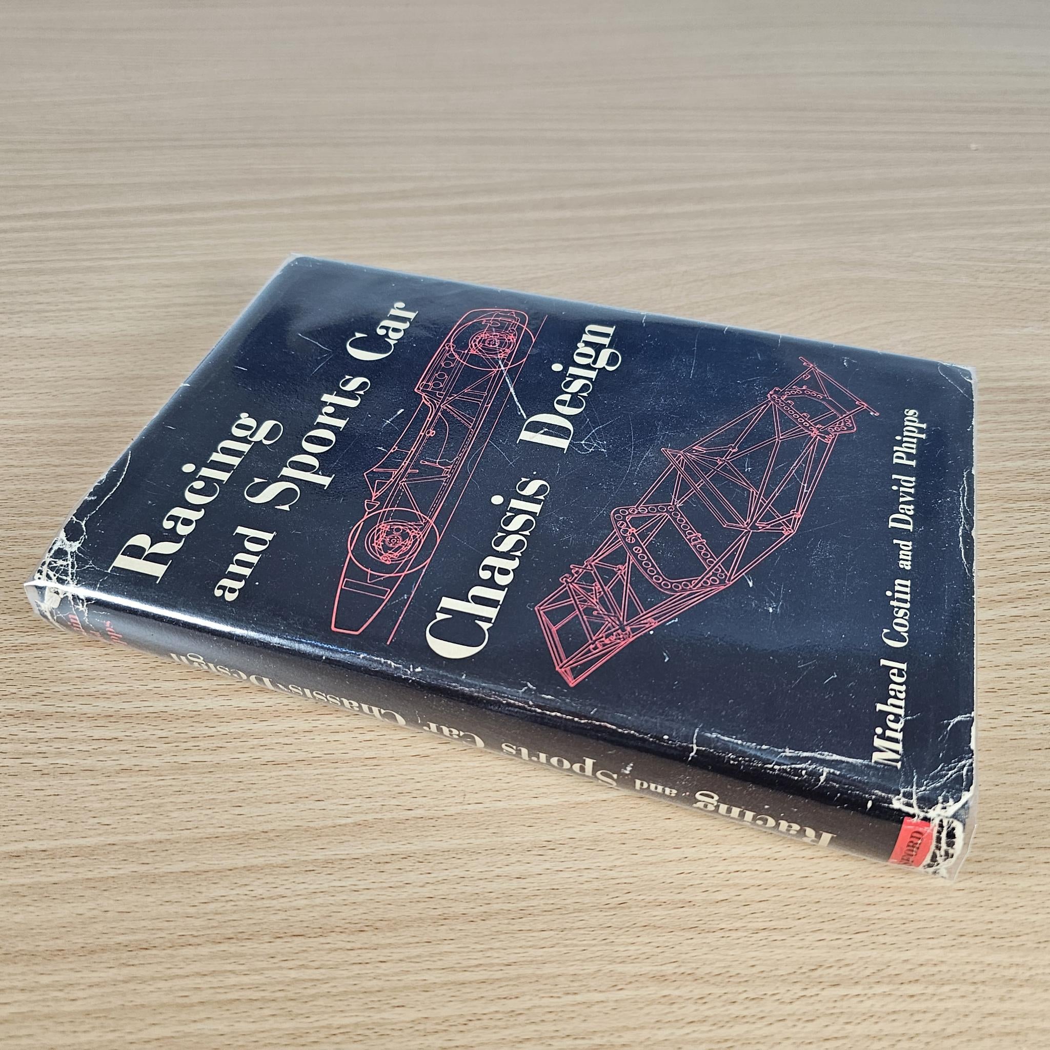 Racing and Sports Car Chassis Design by Michael Costin & David Phipps - 1962 Vintage Hardcover