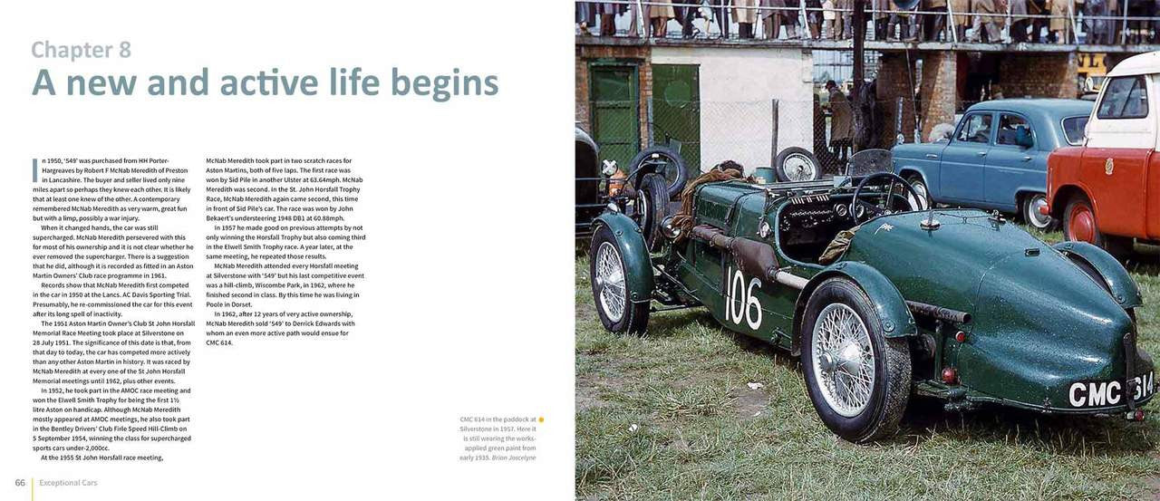 Aston Martin Ulster The Remarkable History of CMC 614, Exceptional Cars Series 5