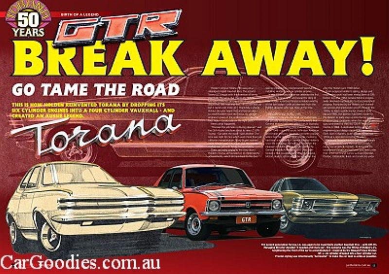 JUST HOLDENS Issue 37 -GTR Torana and Brock 1979 Anniversaries GTR TORANA & BROCK 1979 Anniversaries Magazine
