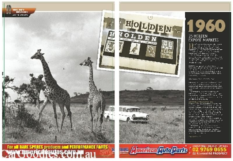 JUST HOLDENS Issue 35 - AUSSIE HERO - Last of the great Aussie Holdens - the best! Magazine