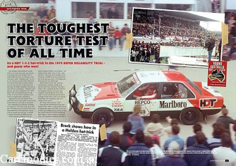 JUST HOLDENS Issue 37 -GTR Torana and Brock 1979 Anniversaries GTR TORANA & BROCK 1979 Anniversaries Magazine