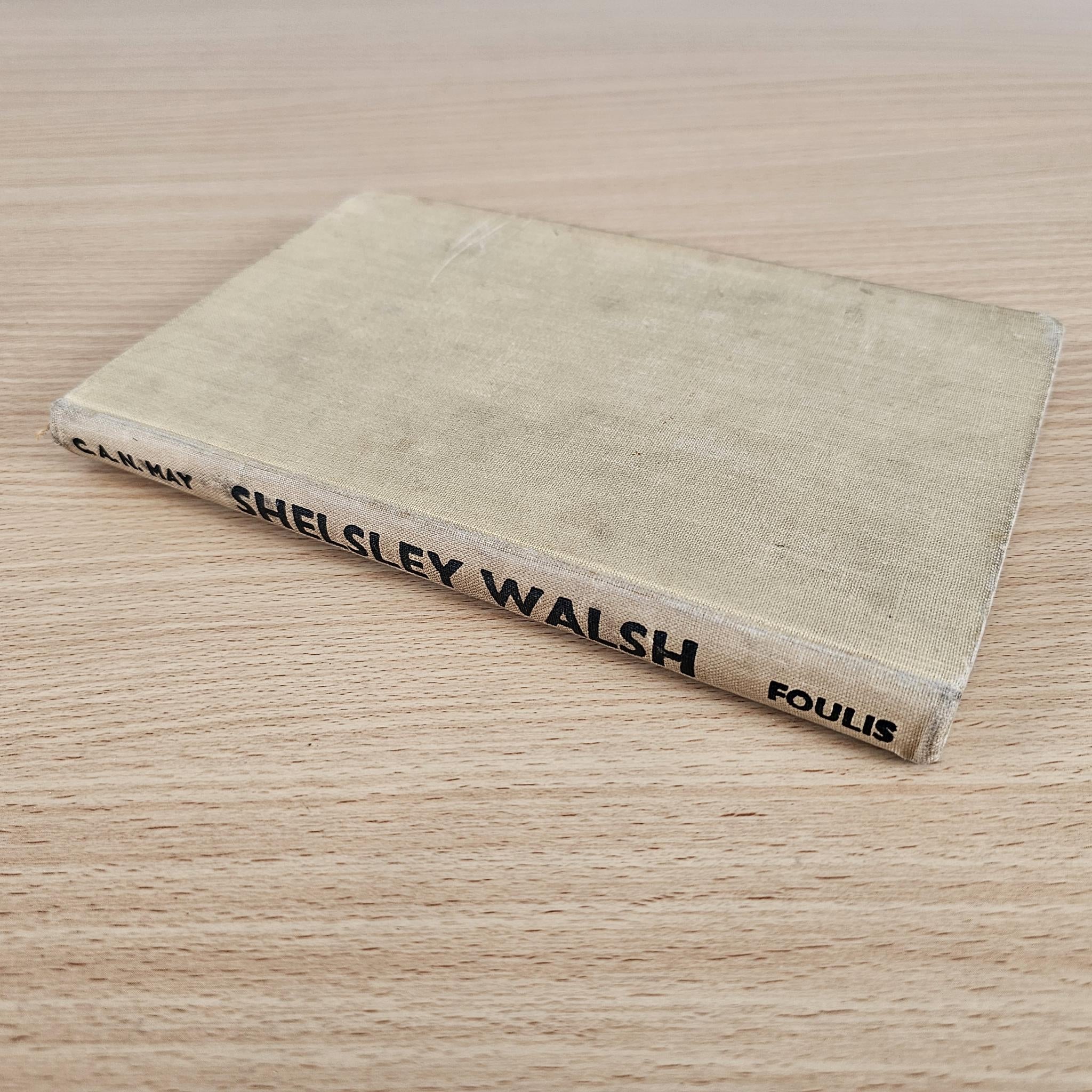 Shelsley Walsh - C. A. N. May (1946 Hardcover) Hill-Climb Motor Racing History