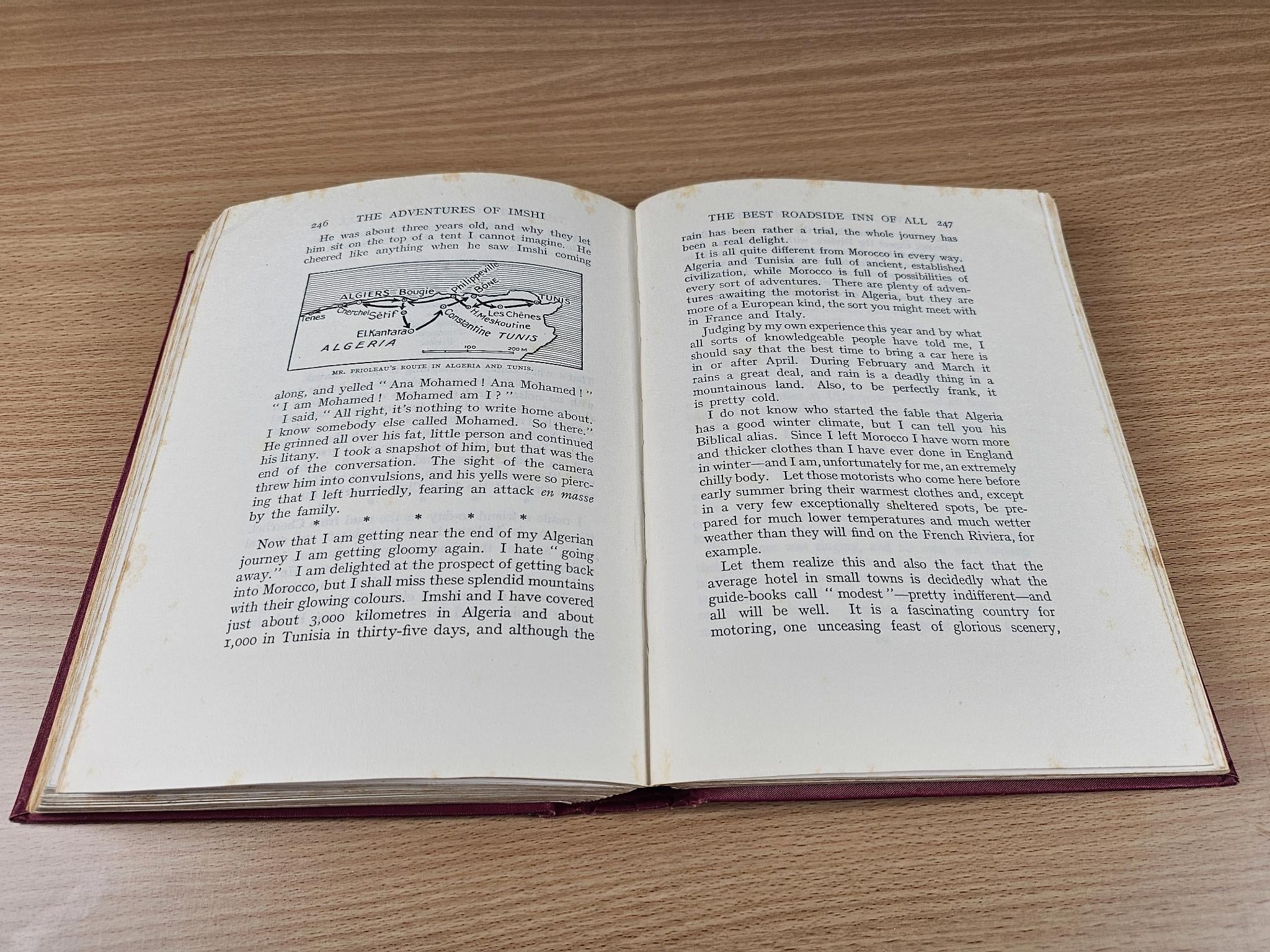 Open book spread with text and a small diagram illustration