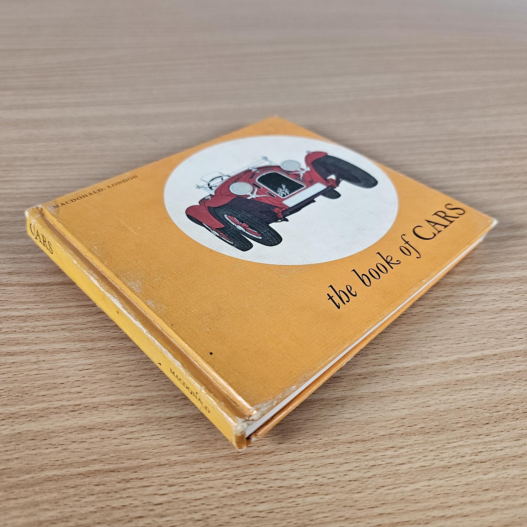 The Book of Cars - George A Oliver Hardcover 1968 Vintage Classics of Transportation
