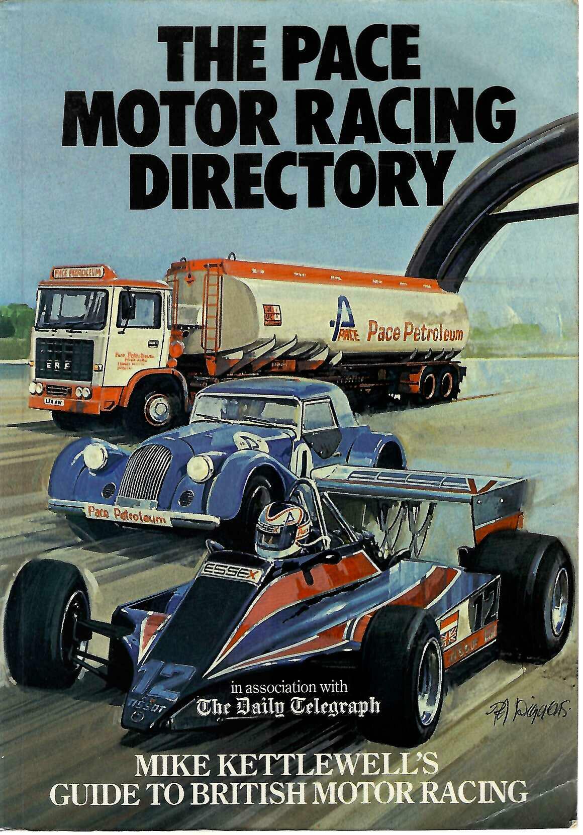 The Pace Motor Racing Directory - Mike Kettlewell (1981 Second Edition Paperback)