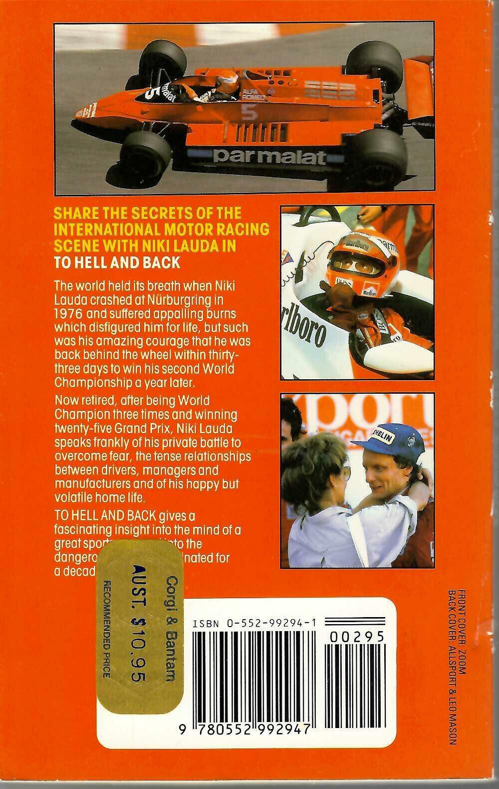 To Hell and Back: An Autobiography – Niki Lauda | F1 Legend (1986)